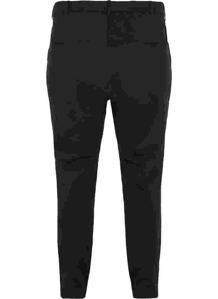Cropped Maddison bukser, Black, Packshot image number 1