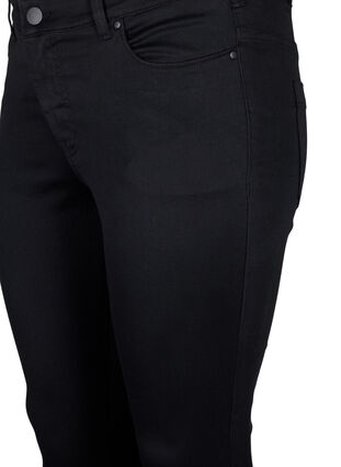 Viona jeans med regulær talje, Black, Packshot image number 2