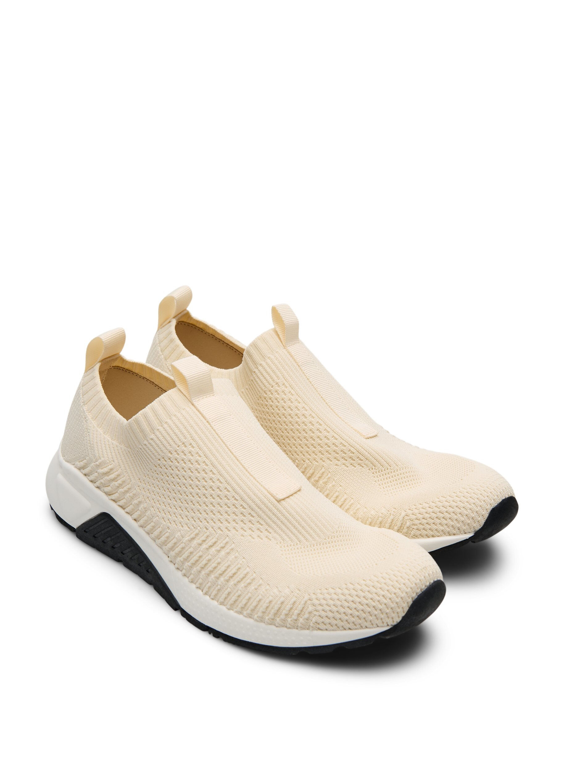 Zizzi Wide fit - Slip on sneaker, Beige, Packshot image number 1