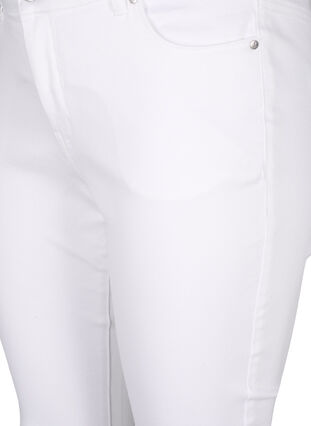 Viona jeans med regulær talje, White, Packshot image number 2