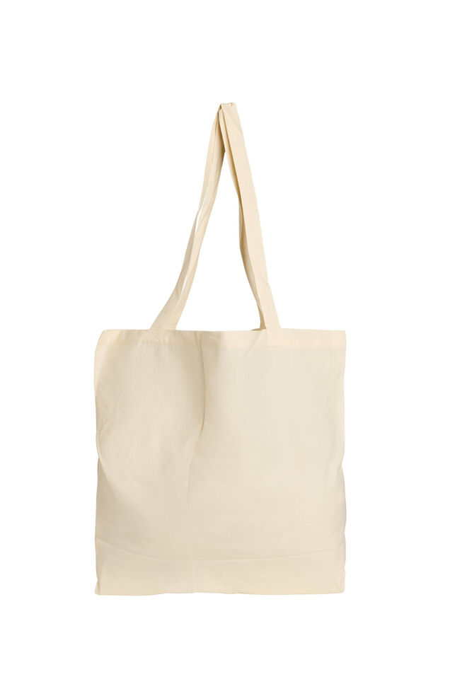 Totebag med print, Lilla, Packshot image number 1