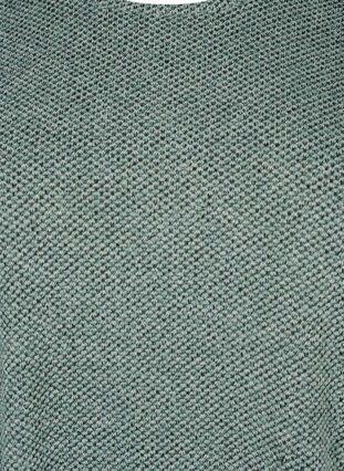 Meleret bluse med rund hals og lange ærmer, Green Bay, Packshot image number 2