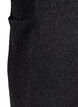 Lang strikcardigan med lommer, Dark Grey Melange, Packshot image number 2