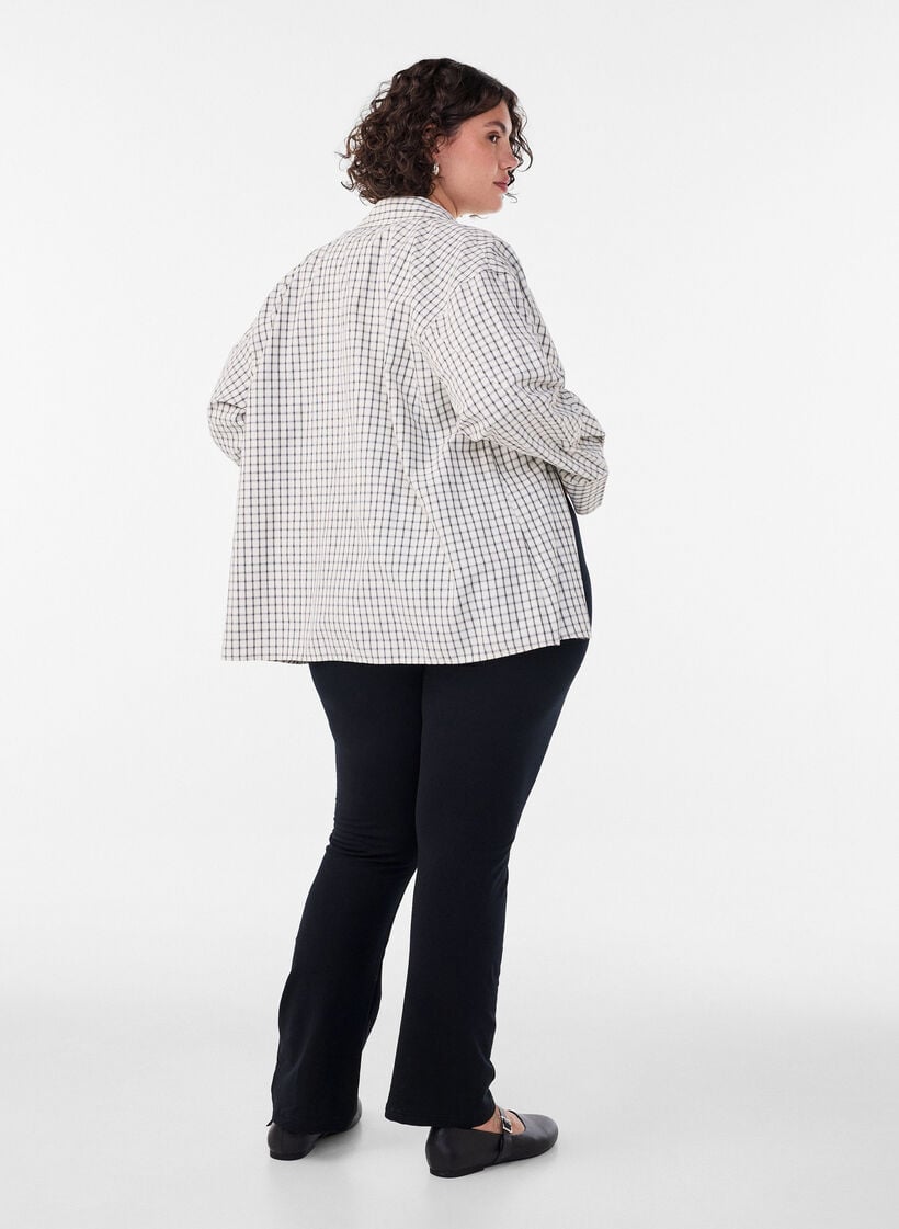 Jerseybukser med svaj, Sort, Model image number 2
