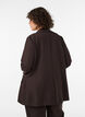 Blazer med lommer og slids, Brun, Model image number 2