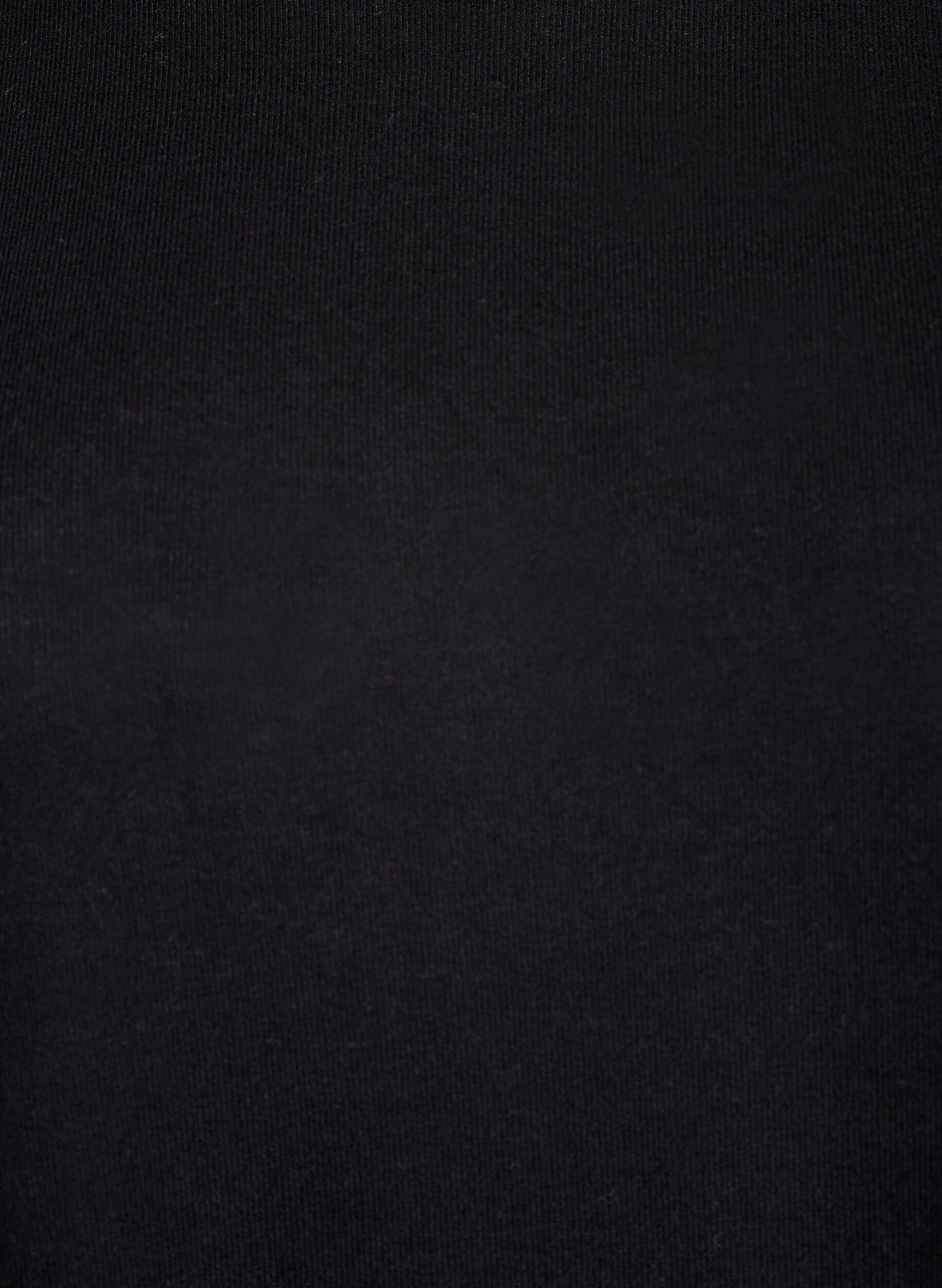 Zizzi Jerseybluse med 3/4 &aelig;rmer, Sort, Packshot image number 2