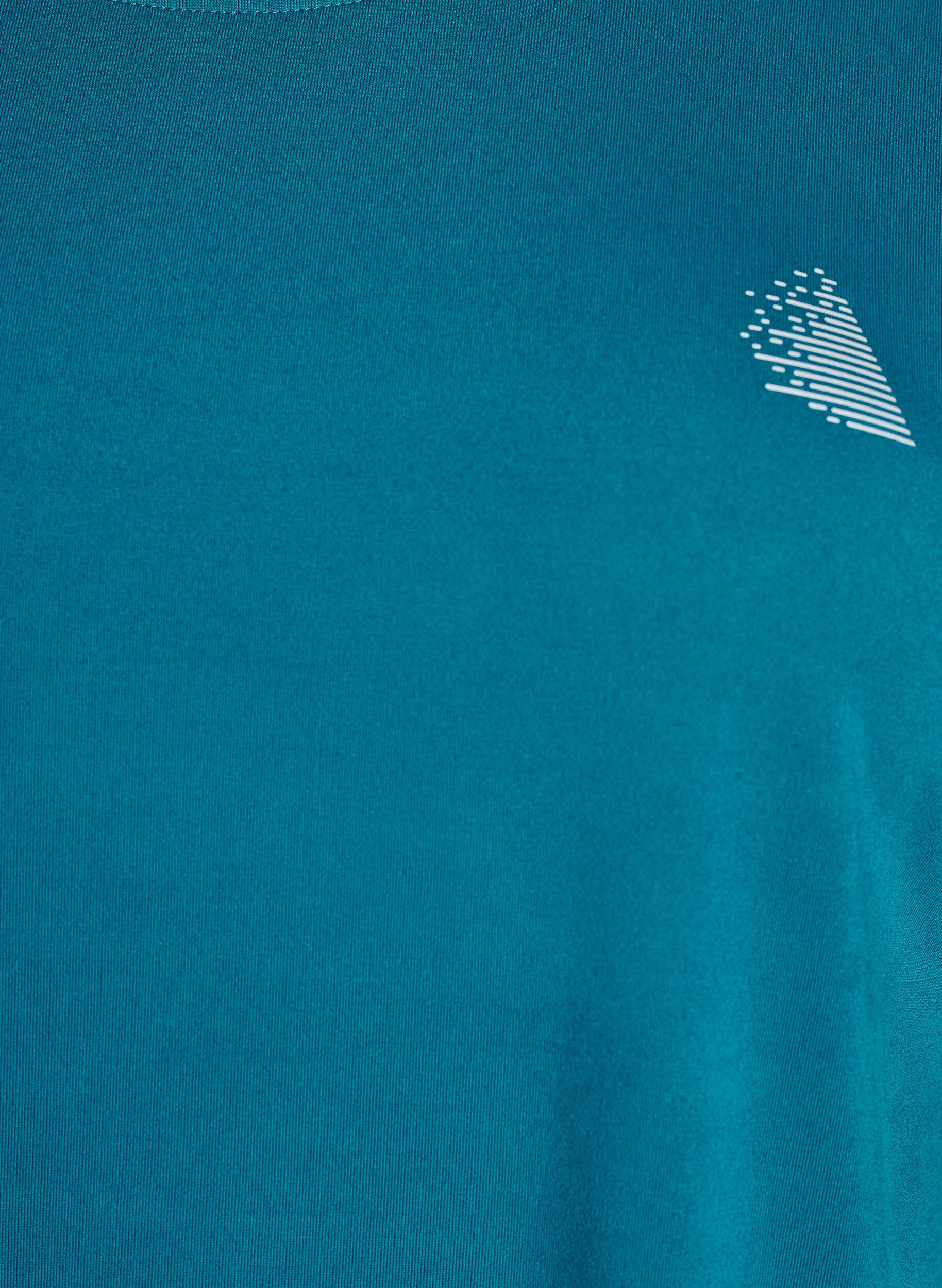 ZizziEnsfarvet tr&aelig;nings t-shirt, Gr&oslash;n, Packshot image number 2