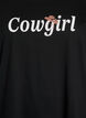 T-shirt med motiv, Sort, Packshot image number 2