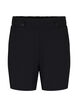 Shorts med lommer og l&oslash;s pasform, Sort, Packshot image number 0