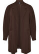 Lang blazer med lommer, Brun, Packshot image number 0