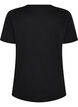 T-shirt med motiv, Sort, Packshot image number 1