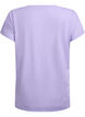 Ensfarvet trænings t-shirt, Lavender, Packshot image number 1