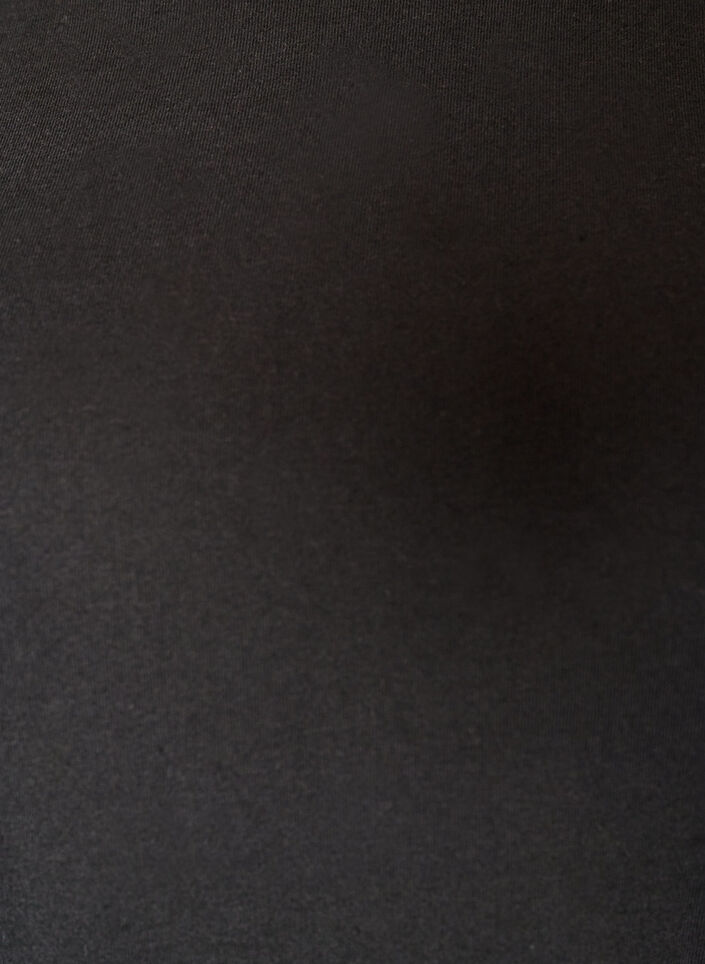 Bomuldskjole med broderie anglaise-&aelig;rmer og bindeb&aring;nd, Sort, Packshot image number 2