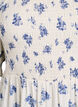 Blomstret sommerkjole i viskose, Hvid, Packshot image number 2