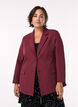 Klassisk blazer med knaplukning, R&oslash;d, Model image number 0