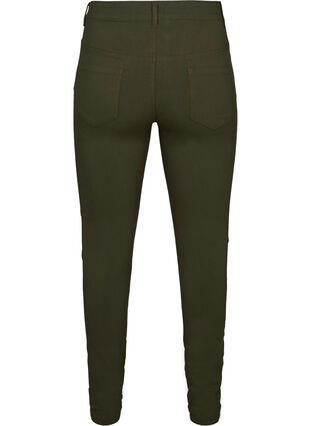 Slim fit bukser med lommer, Ivy green, Packshot image number 1