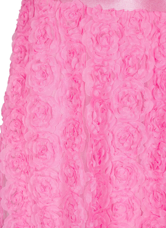 Midinederdel med 3D-blomster, Dianthus, Packshot image number 2