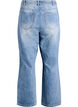 Brede jeans med syningsdetaljer, Blå, Packshot image number 1