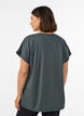 L&oslash;s tr&aelig;nings t-shirt med V-hals, Gr&oslash;n, Model image number 2