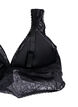 Blonde bralette med blød vattering, Black, Packshot image number 3