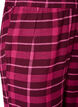 Pyjamasbukser i bomuld med tern, R&oslash;d, Packshot image number 2