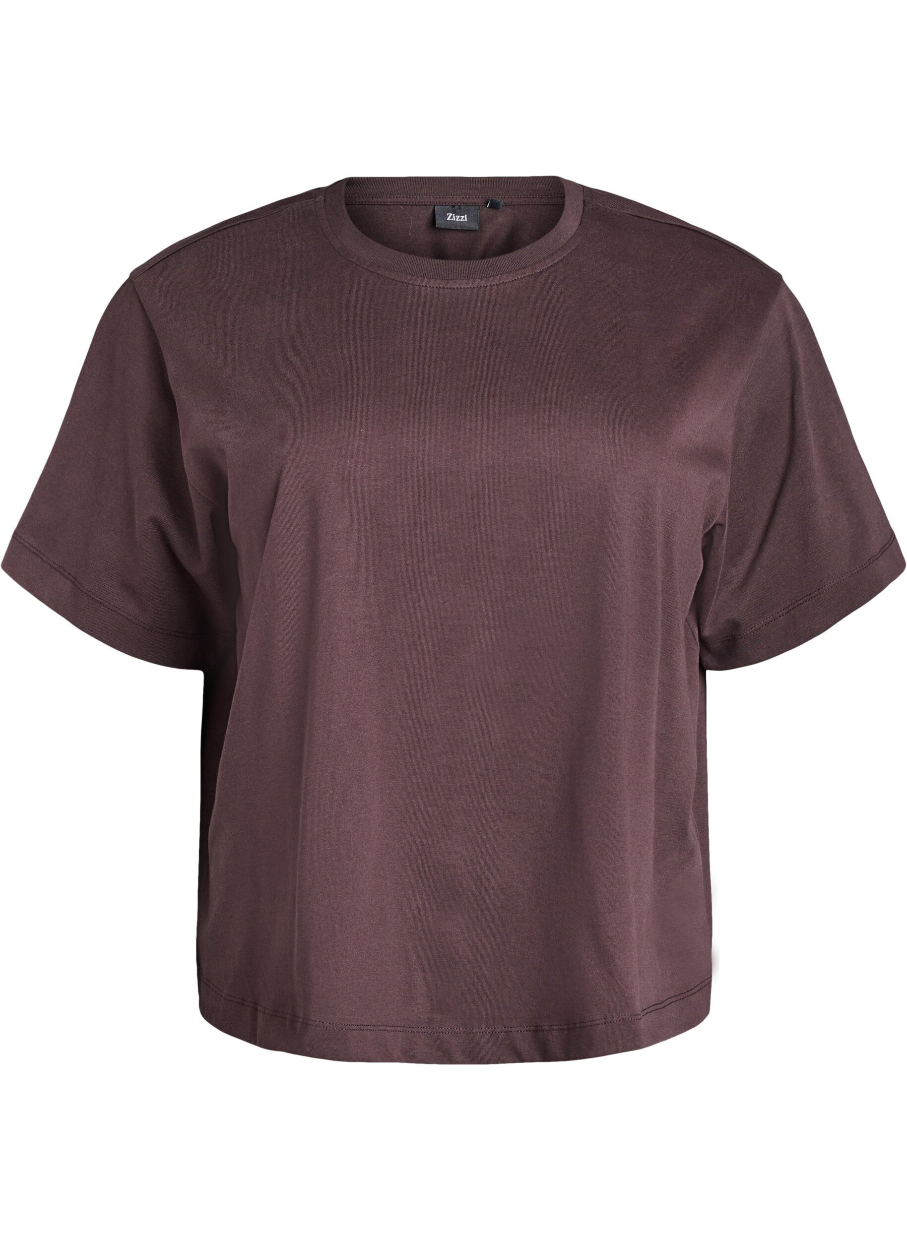 Boxy t-shirt i bomuld