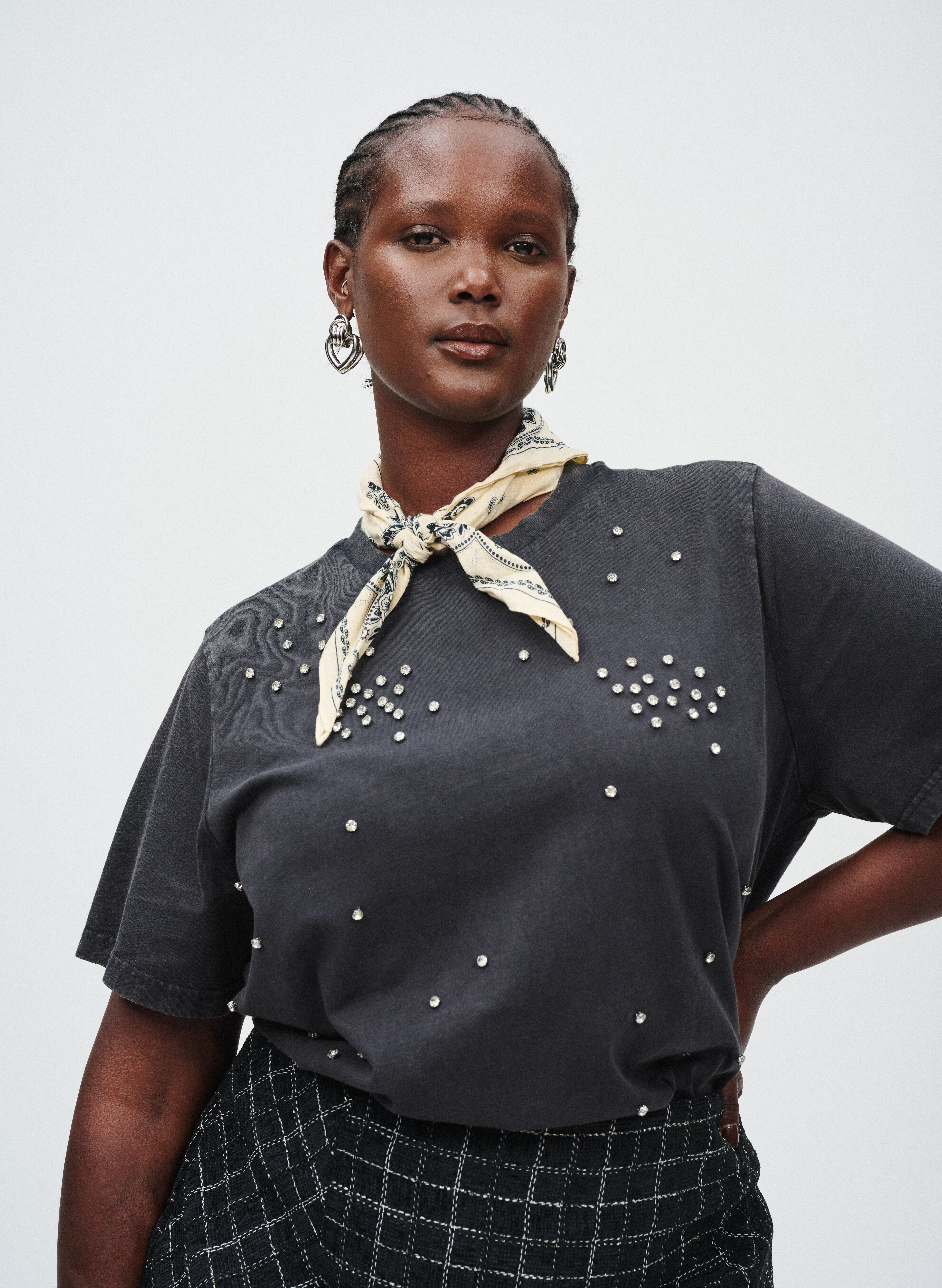 Zizzi Look med rhinsten, , Model