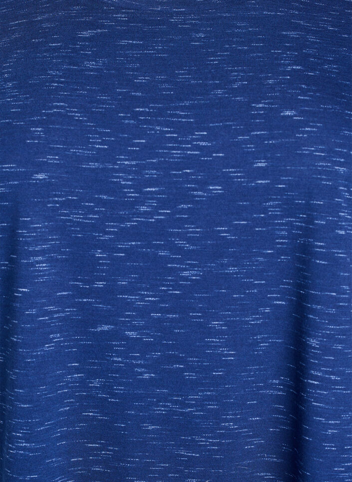 Løs trænings t-shirt med korte ærmer, Blå, Packshot image number 2