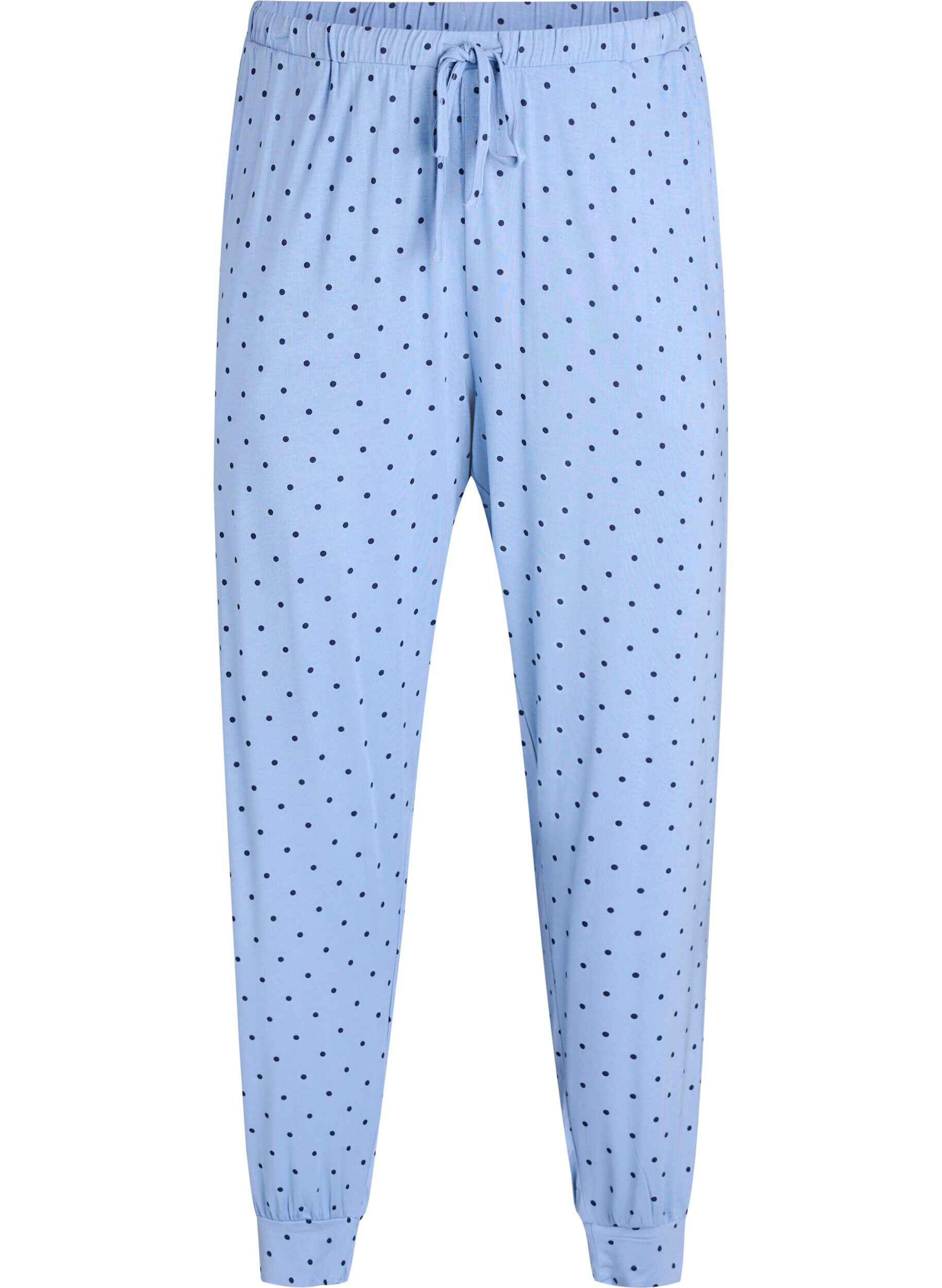 Natbukser i modal med h&oslash;j talje