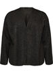 L&oslash;s cardigan med lommer, Sort, Packshot image number 0
