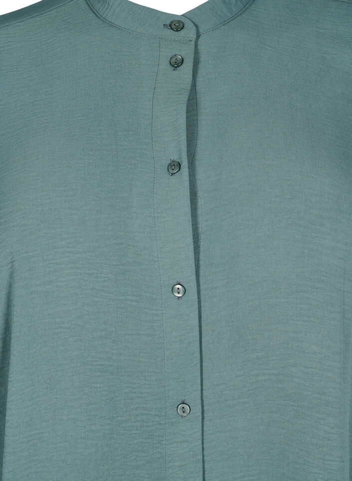 Tunika med 3/4 &aelig;rmer, Gr&oslash;n, Packshot image number 2