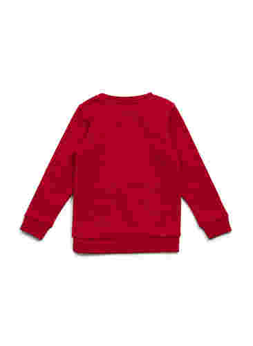 Jule sweatshirt til børn, Tango Red Merry XMAS, Packshot image number 1