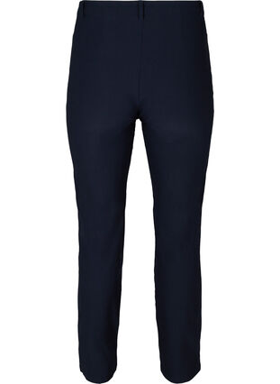 Regular fit bukser med høj talje, Night Sky, Packshot image number 1