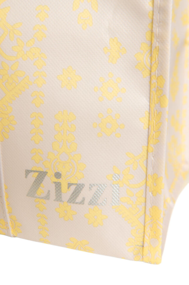 Shoppingbag med lynl&aring;s, Gr&aring;, Packshot image number 2