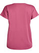 L&oslash;s tr&aelig;nings t-shirt med v-hals, R&oslash;d, Packshot image number 1