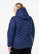 Letv&aelig;gts jakke med h&aelig;tte, Bl&aring;, Model image number 2