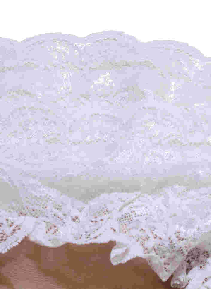 Selvsiddende strømper med blondekant i 20 denier, Nude w. Star White, Packshot image number 2