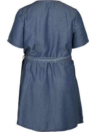 Denim kjole, Medium Blue, Packshot image number 1