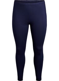 Basis leggings i viskose, Bl&aring;