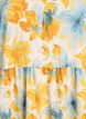 Kort kjole med A-facon, Gul, Packshot image number 2