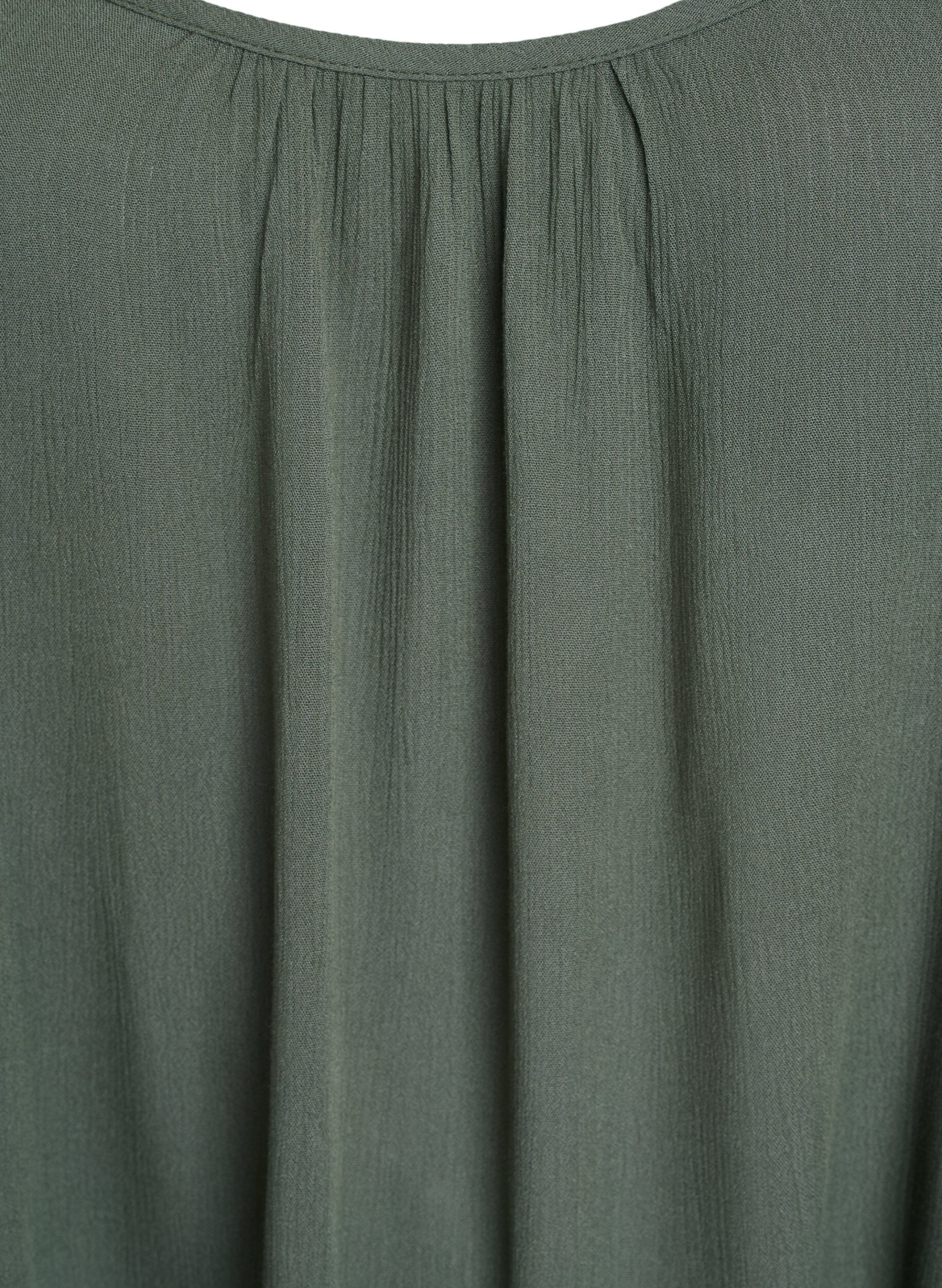 ZizziStrop top i viskose, Gr&oslash;n, Packshot image number 2