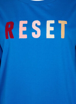 Sweatshirt med tekst , Victoria b. W. Reset, Packshot image number 2
