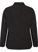 Klassisk blazer med enkel knaplukning, Sort, Packshot image number 1