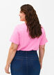 FLASH - T-shirt med motiv, Begonia Pink Always, Model image number 1