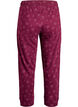 Pyjamasbukser i bomuld med h&oslash;j talje, R&oslash;d, Packshot image number 1