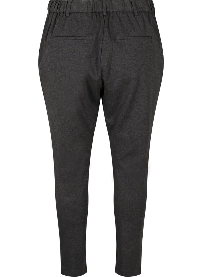 Cropped Maddison bukser, Gr&aring;, Packshot image number 1