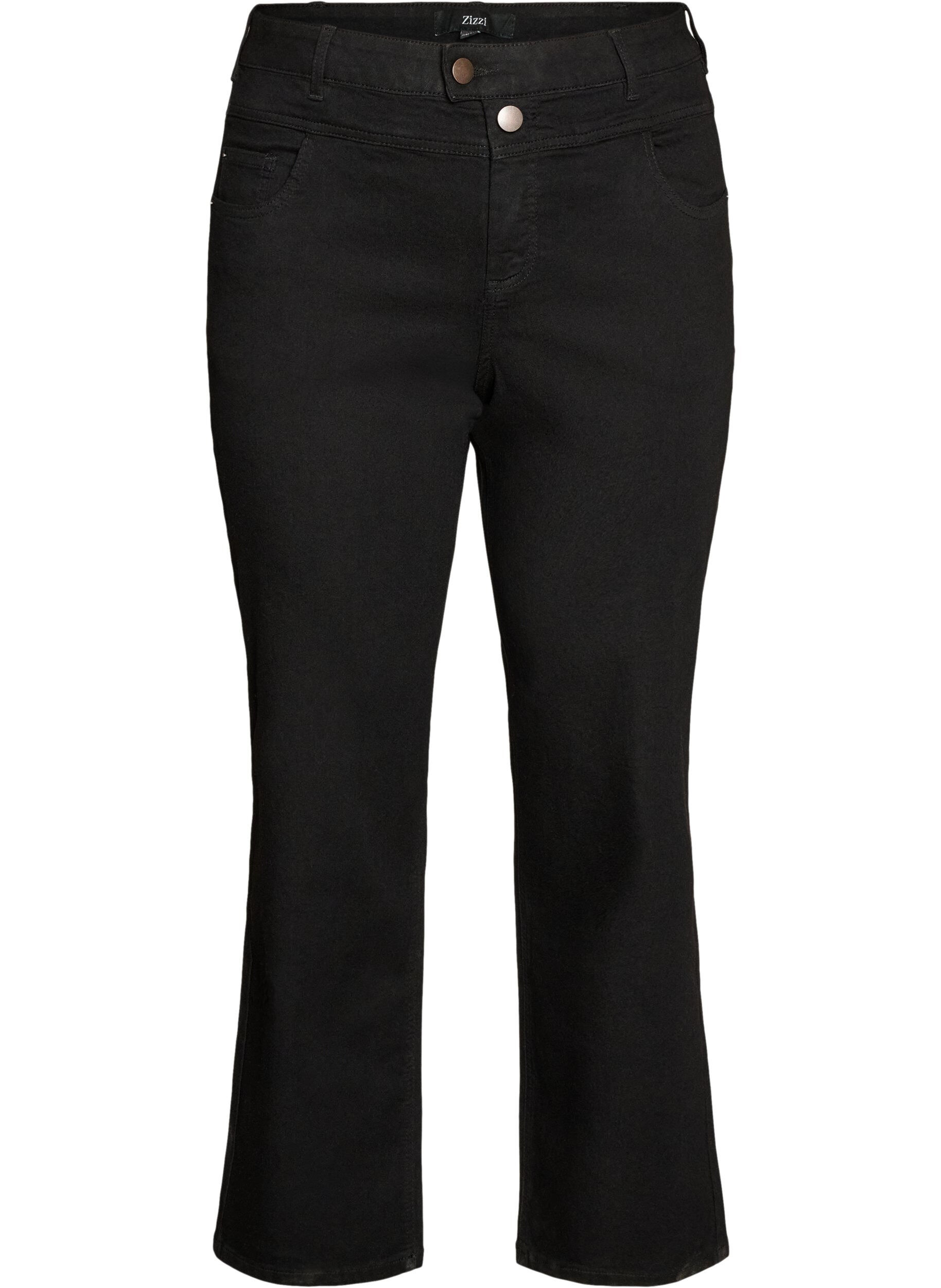 Regular fit Gemma jeans med h&oslash;j talje