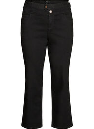 Regular fit Gemma jeans med h&oslash;j talje, Sort