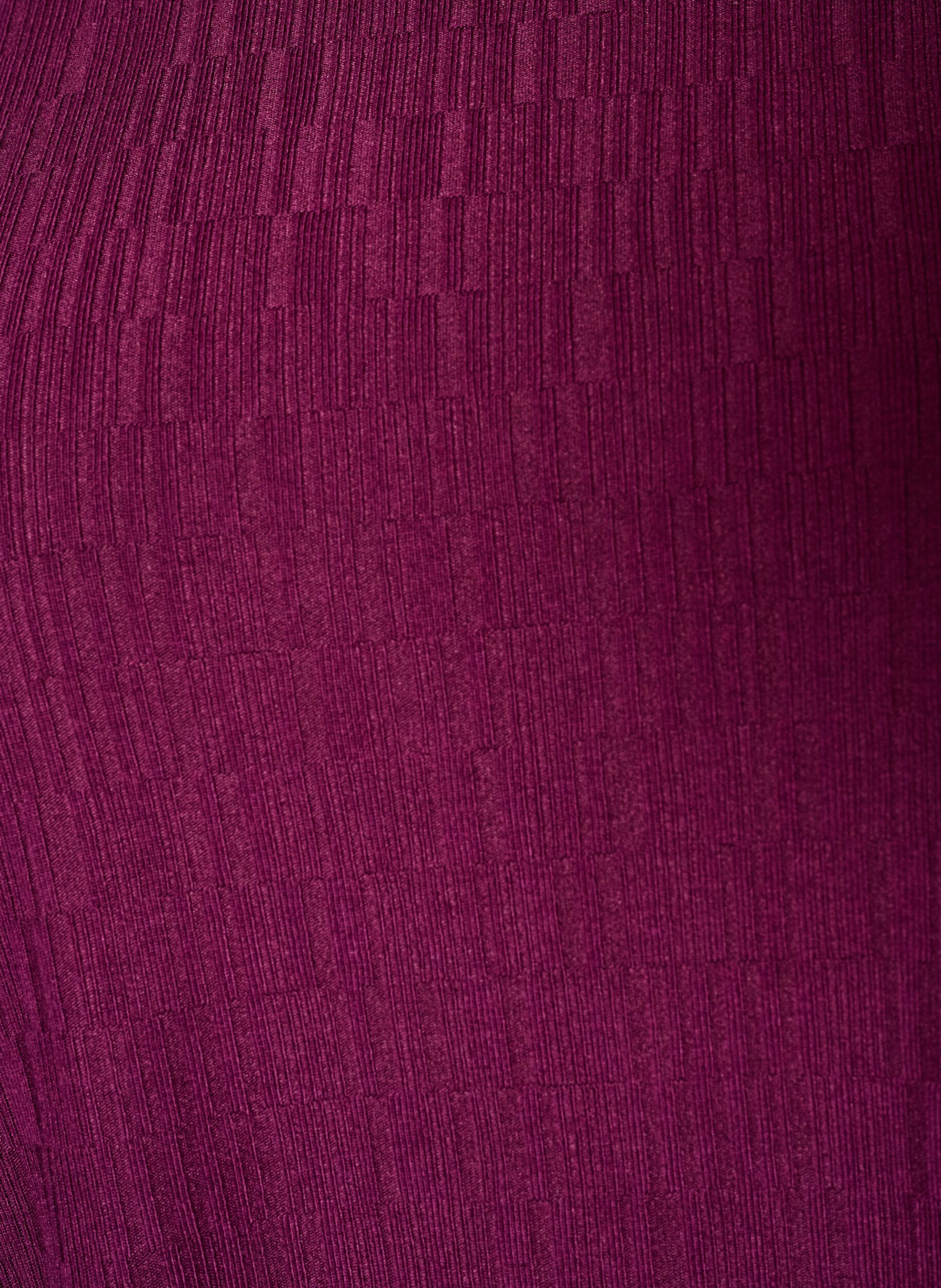 ZizziKjole med ballonform og struktur, R&oslash;d, Packshot image number 2