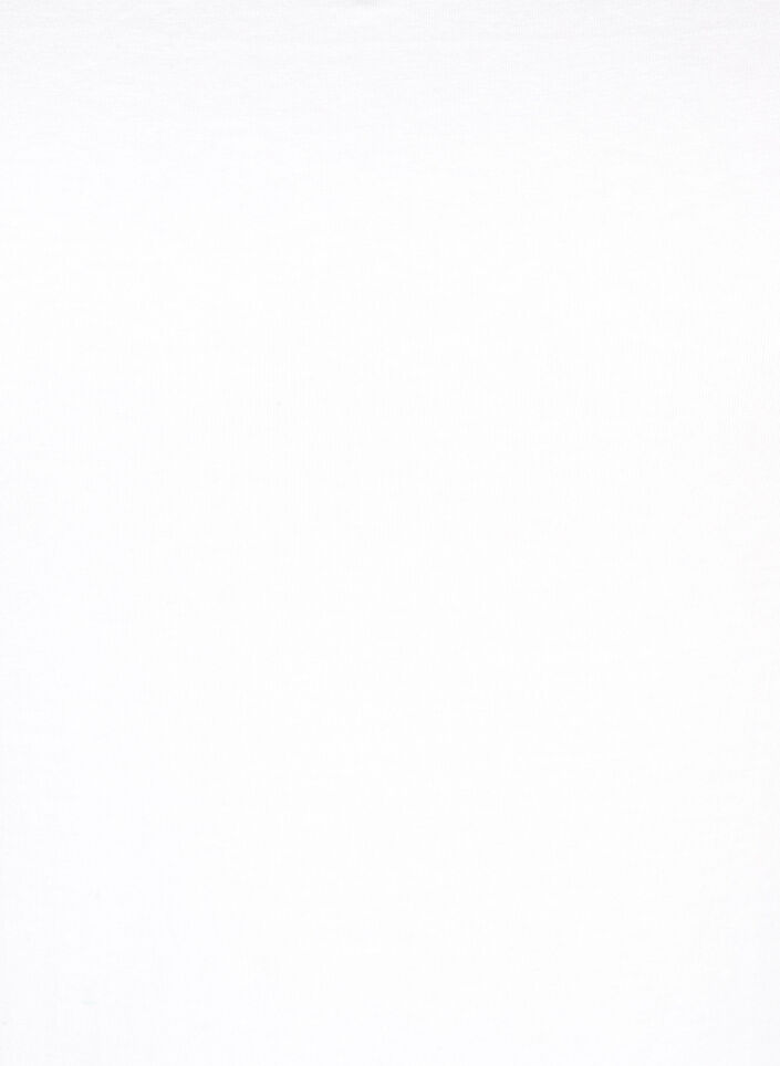 Basis strop top i bomuld, Hvid, Packshot image number 2